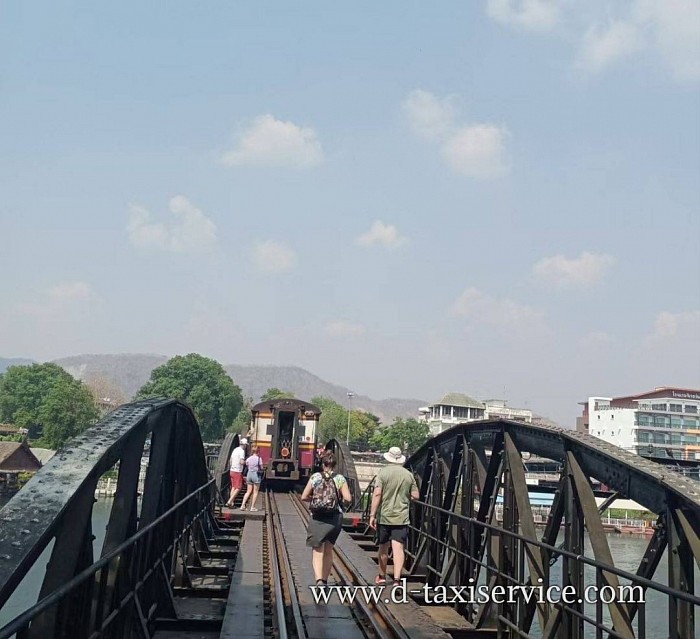 Taxi to Kanchanaburi